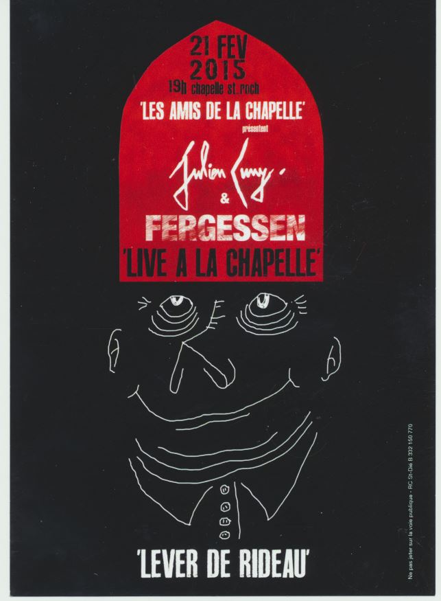 Affiche de Julien CUNY pour la soirée du 21 février 2015 