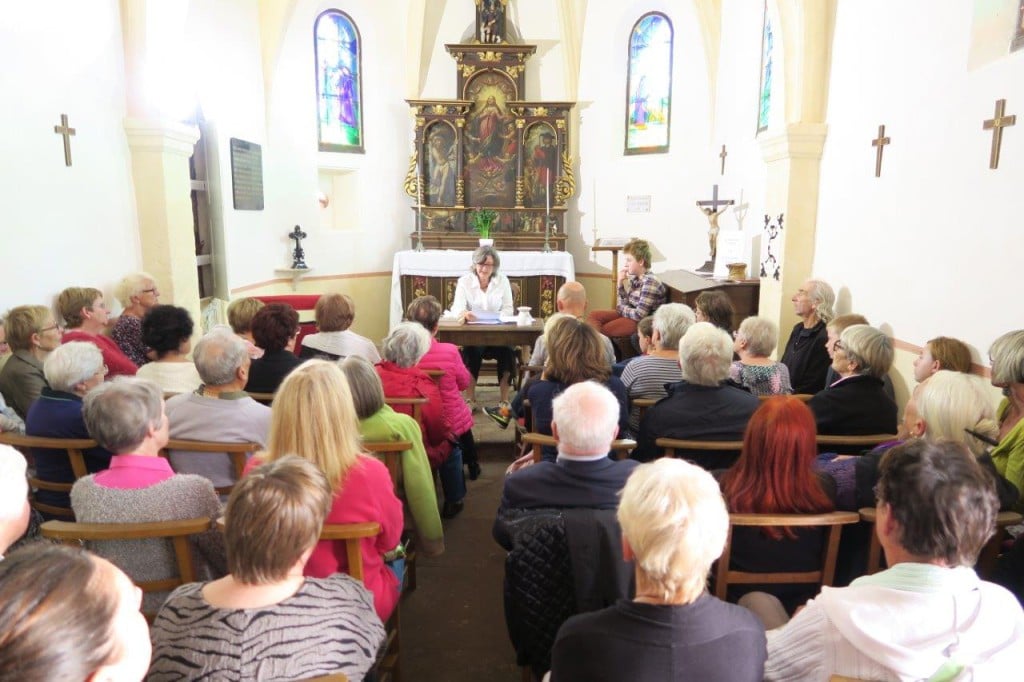 Une conférence à la chapelle 