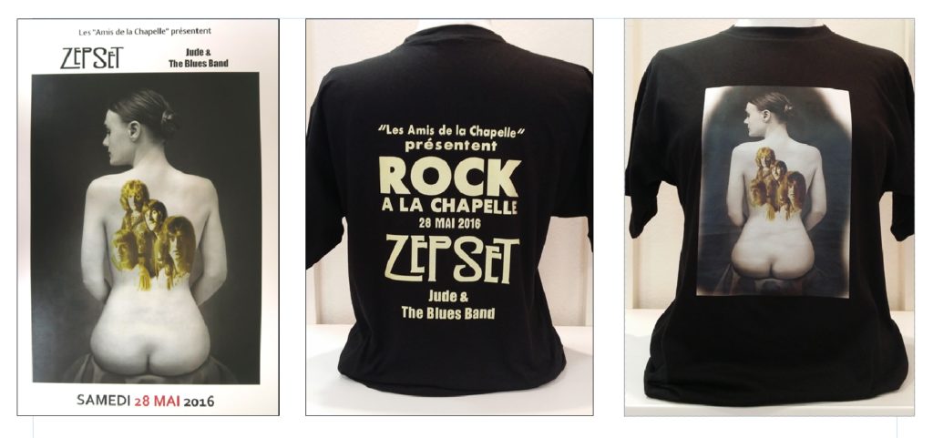 Affiche et T-shirt Rock 2016