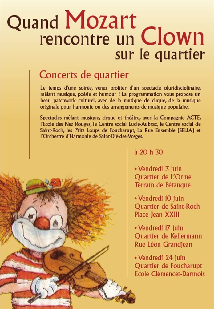 Quand Mozart rencontre un clown