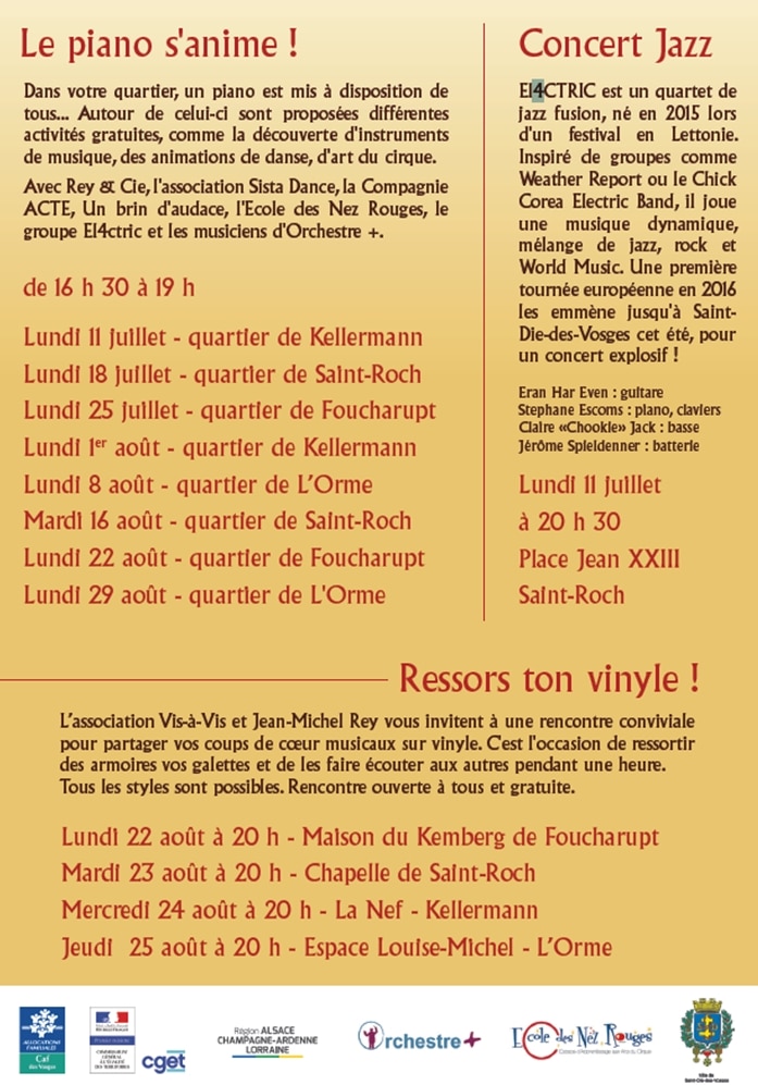 Ressors ton vinyle et autres musqiues