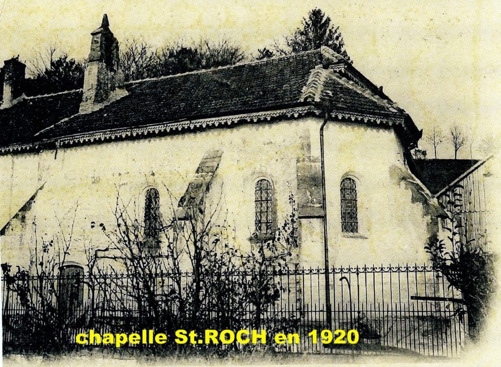Photo de la chapelle il y a 100 ans