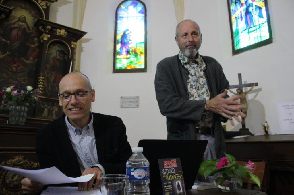 Photo d'Olivier Bour et Jean-François Riotte