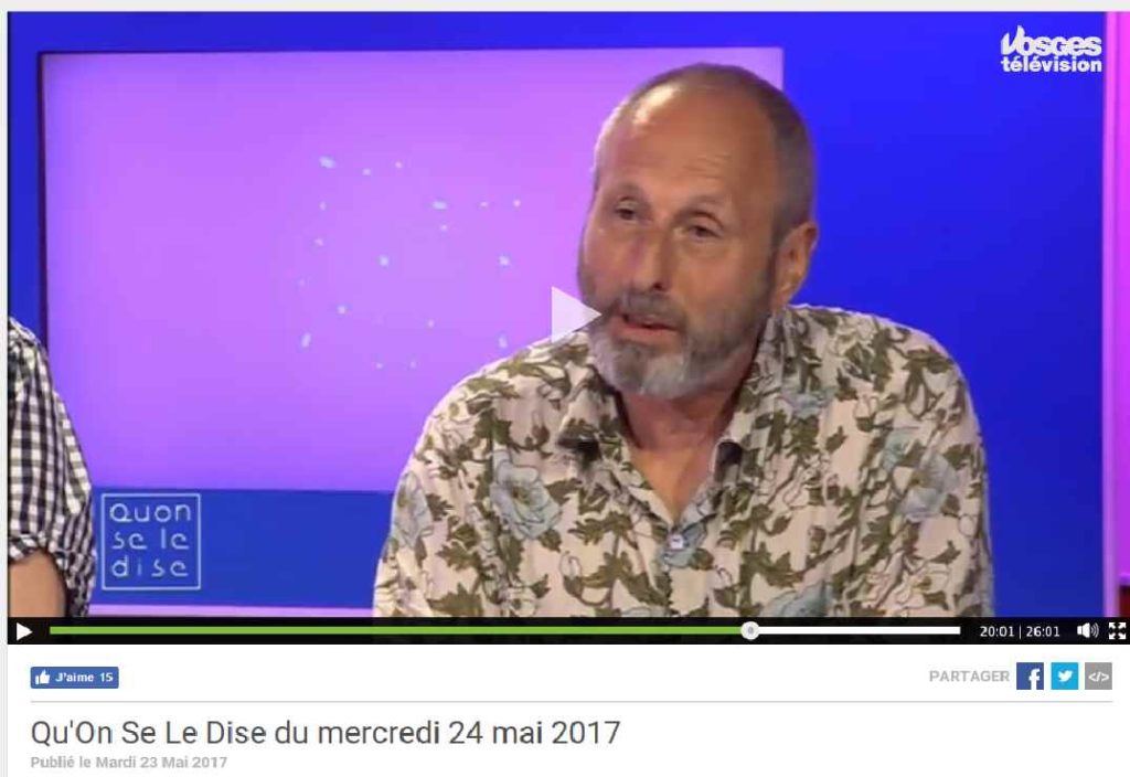 Copie d'écran de Vosges Télévision