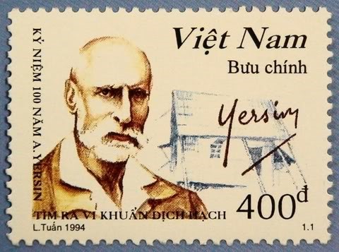 Alexandre Yersin-Timbre du Vietnam